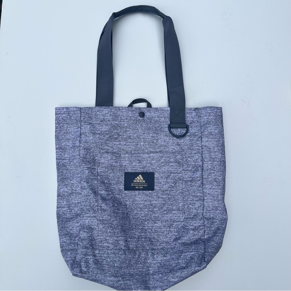 Adidas Heather Gray Tote Bag